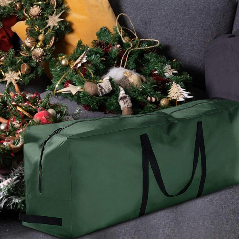 Description Picture 4 of itemChristmas Tree Storage Bag Organizer Bag Waterproof Christmas Decoration Storage Bag Household Dustproof Debris Storage Bag