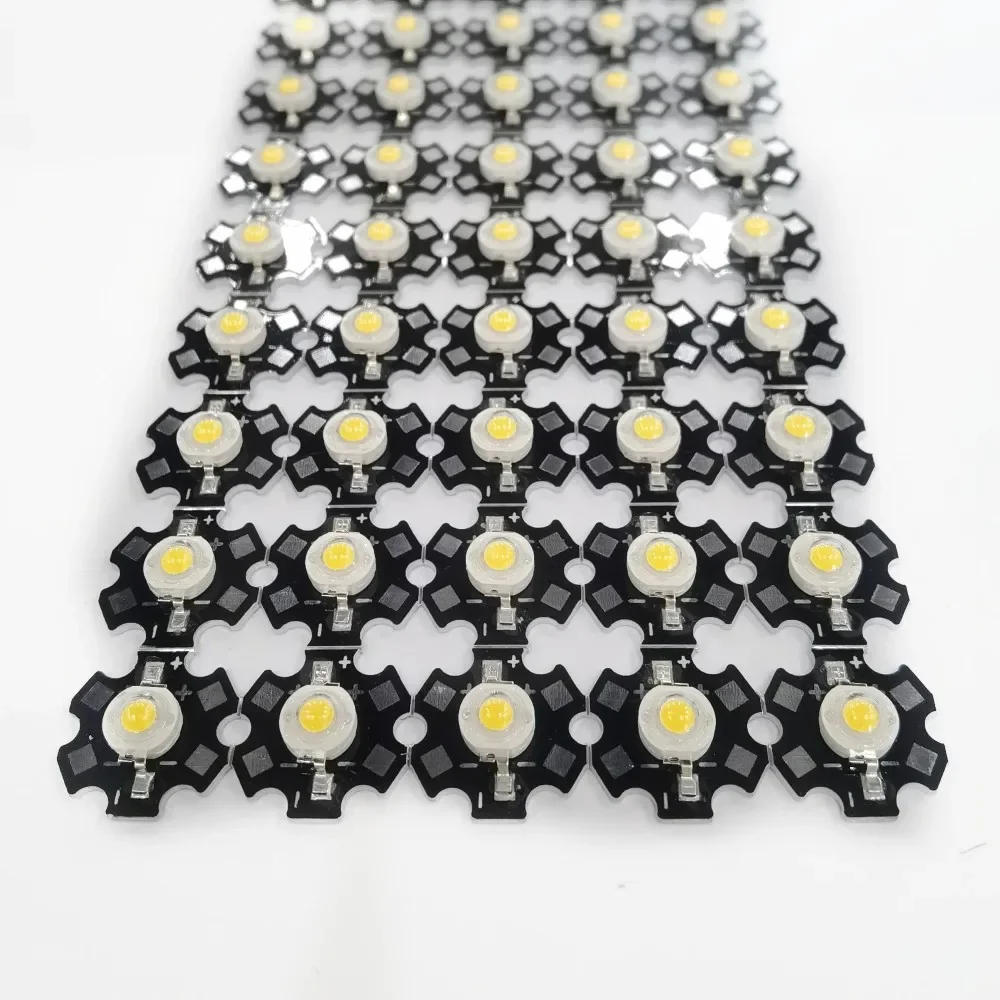 Description Picture 4 of item10pcs 12V 3W Bulbs High Power LED Lamp Diodes Full Watt White Warm White for Blubs Spotlight Downlight Chip