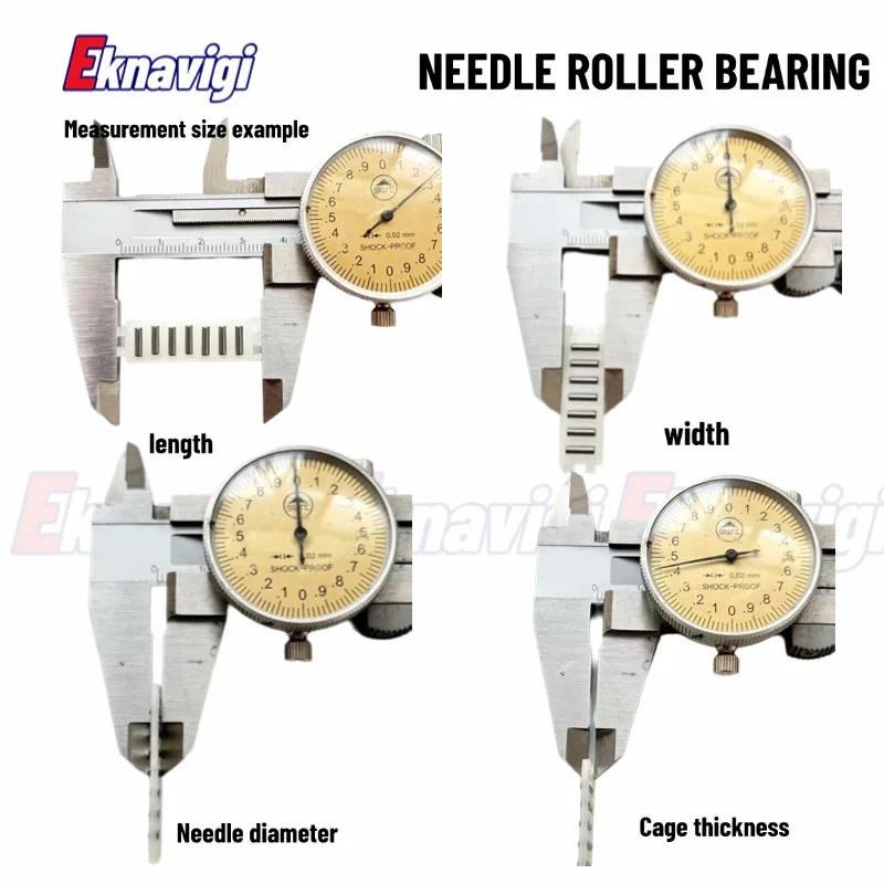 Description Picture 4 of item10PCS Linear Flat Roller, FF Series FF2010 FF2515 FF3020 FF3525 Nylon Cage Single Row Straight Roller Needle Bearing