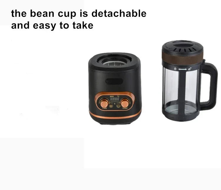 Description Picture 4 of item220V/110V Automatic Coffee Roaster Small Hot Air Coffee Roaster Home Coffee Bean Machine Electric Bean Roaster