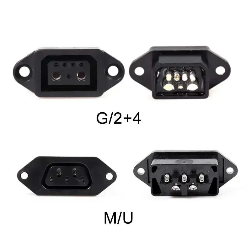 Description Picture 6 of itemNiu M/U+G/F+N1/N1s Lithium Battery Charging Cable Adapter Connector E-bike 2+4 2+6 Power Socket U1/M1 Charger Conversion Plug