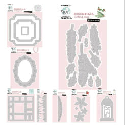 2024 new metal cutting dies Frame flower pine cones diy scrapbook paper craft knife mould blade punch stencils dies