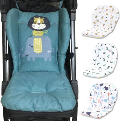Baby Stroller Mat Seat Mattress Pad Kids Cotton Pad Seat Cushion Pram Liner Breathable Newborn Pushchairs Stroller Accessories