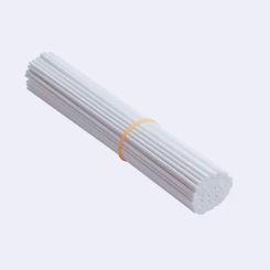 100PCS 3/4/5MMX L30/25/22/19/15CM White Synthetic Fiber Sticks Home Living Fragrance Decor Essential Oil Diffuser Reed Sticks