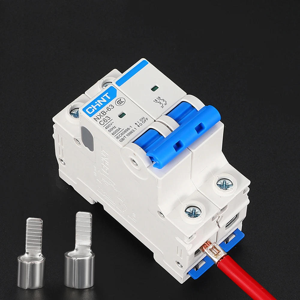 Description Picture 3 of itemC45 Terminals for DZ47 Air Switch Circuit Breaker Wire Connector Electric Cable Connector Copper Crimp Terminal C45-1.5-50mm2