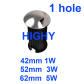 1 hole   10PCS