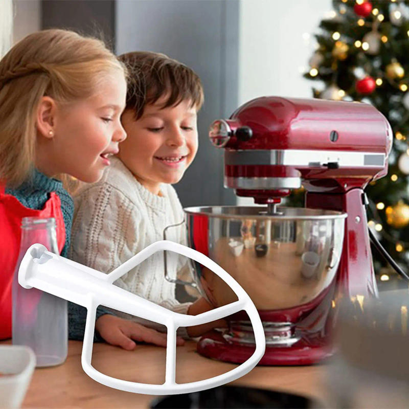 Description Picture 6 of itemA52Q-2X K5AB K5SS Kitchen Mixer Aid Coated Flat Beater, Replacement For Kitchenaid Mixer W10807813,9707670 Accessories