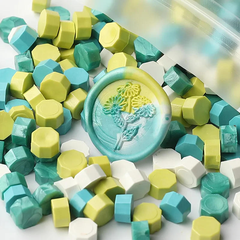 Description Picture 6 of item100PCS Wax Sealing Beads Black Wax For Wedding Birthday Retro Craft DIY Ancient Stamp Card Making Tools seals Lacre