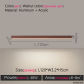 Walnut color  L120