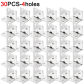 30pcs-4holes