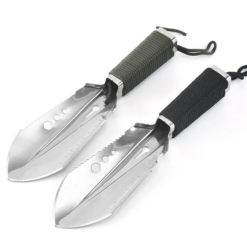 Description Picture 6 of itemGarden Shovel Spade Outdoor Multi Tool Weeder With Sawtooth Hex Wrench Ruler Digging Trowel Knife Gardening Bonsai Hand Shovel