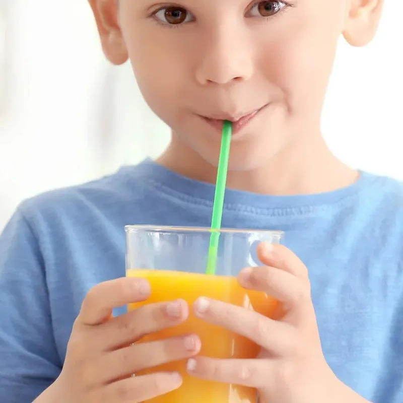 Description Picture 6 of item300/100pcs Colorful Disposable Straws Plastic Drinking Straw for Milk Tea Juice Cocktail Wedding Birthday Party Decor Supplies