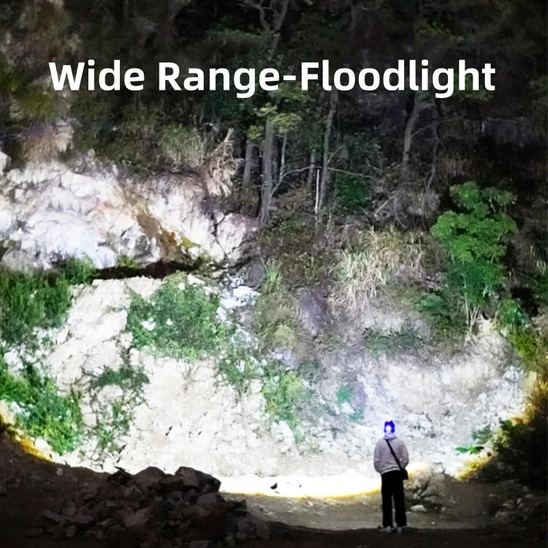 Description Picture 4 of itemSmiling Shark TD8018 Strong Light Rechargeable Headlights,M77 Headlamp, with Sensor/Motion Function,for Outdoor Camping, Fishing