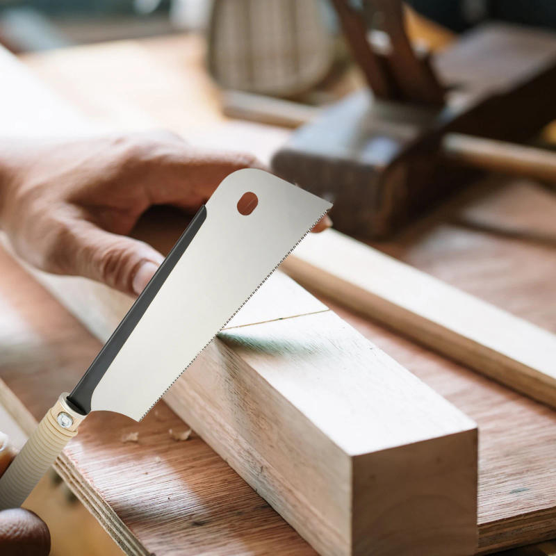 Description Picture 5 of itemJapanese Pull Saw 10inch SK5 High Carbon Steel Japanese Hand Saw with Hex Wrench 17 Teeth Woodworking Hand Saw Tool Flush Cut