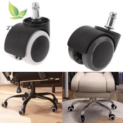 2 Inch Universal Swivel Caster Wheels Replacement Gaming Chair Office Chair Casters Furniture Hardware