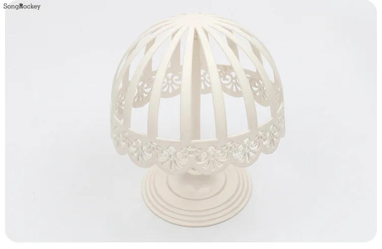 Description Picture 5 of item1pc Baby Child Kid Mannequin Head Model Dome Hat Holder Rack Storage Wigs Show Display Stand Organizer Shelf Plastic Holder Rack