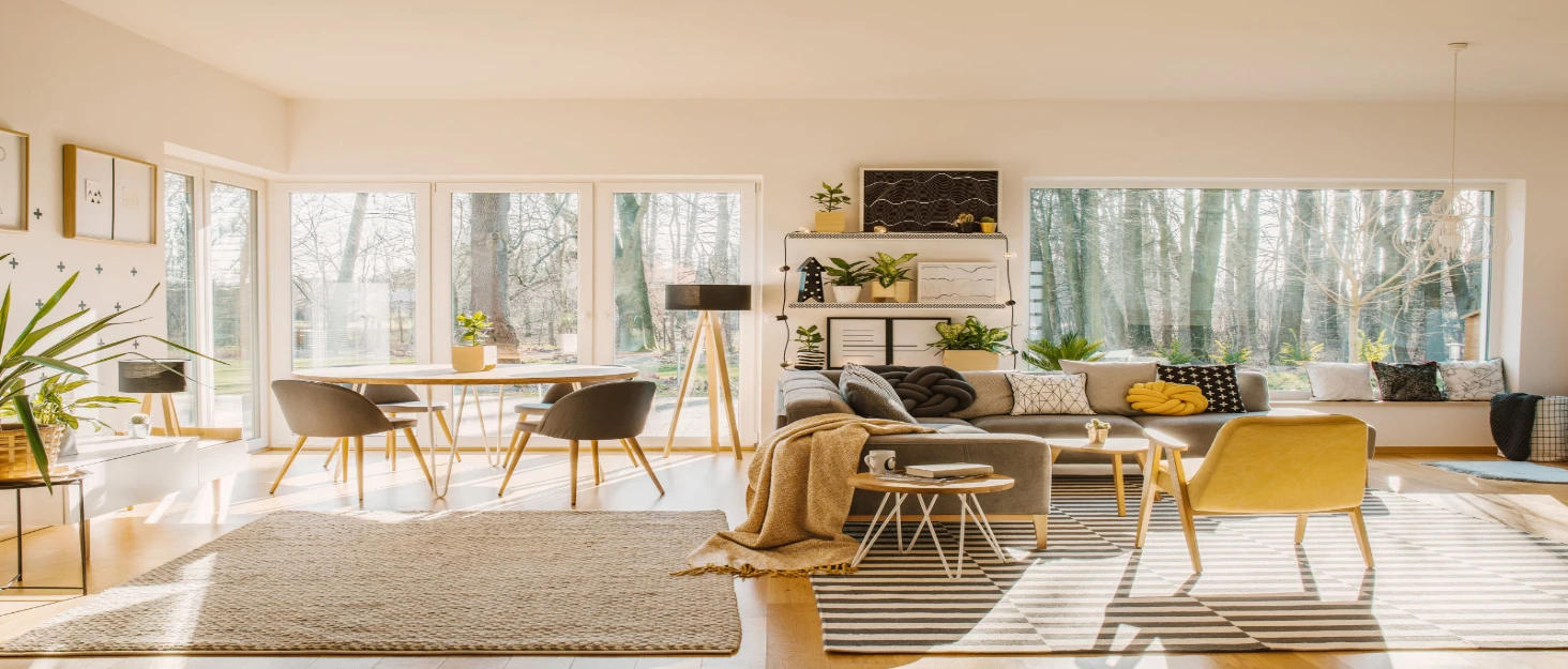 Description Picture 2 of itemModern Black Dining Chairs Set of 6,Plastic  Birch Chairs, Dining Chairs Set for Living Room/Kitchen/