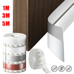 Silicone Window Door Seal Strip Adhesive Windproof Weather Strip Door Window Sealer Gap Filler Tape Sealing Strip