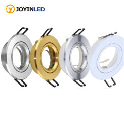 High Quality Aluminum Style Ceiling Round Design GU10 MR16 LED Downlight Fittings Furniture Frames LED Ceiling Light Fixtures