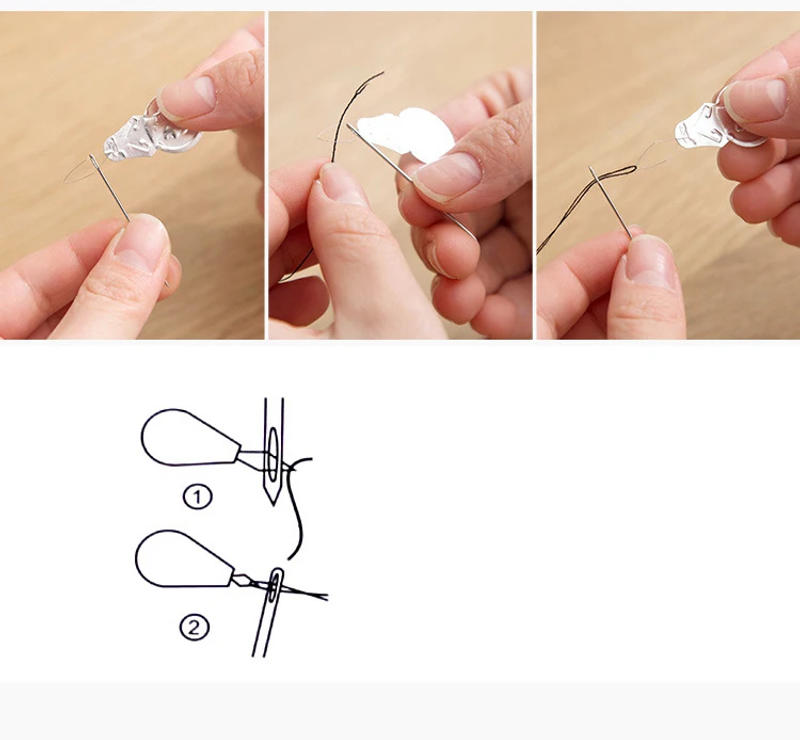 Description Picture 5 of itemDIY Sewing Tools Kit Portable Travel Stitch Sewing Tool Set for Hand Stitching Embroidery Thread Needle Sewing Accessories