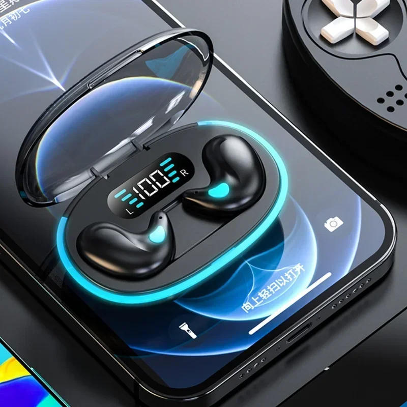 Description Picture 3 of itemSleeping Earbuds Wireless Mini Headphones For Work TWS Bluetooth Earphones Stereo Hidden Headset with Mic HD Call Waterproof X55