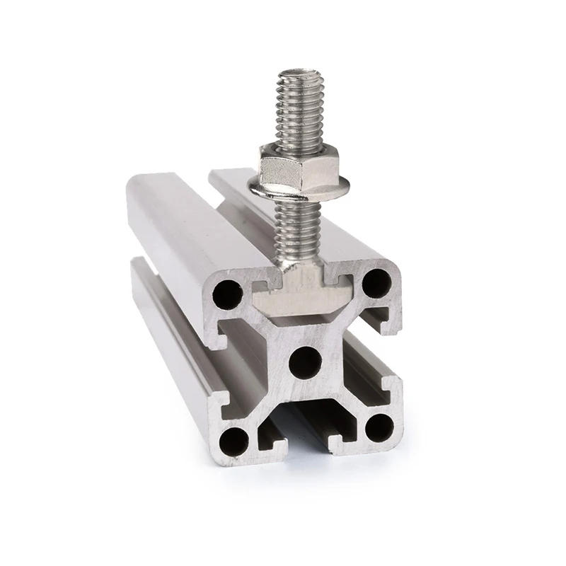 Description Picture 3 of itemM5 M6 M8 T Hammer Head T Bolt Aluminum Connector T head bolts and Hexagon Flange Nuts set for Aluminum Profiles