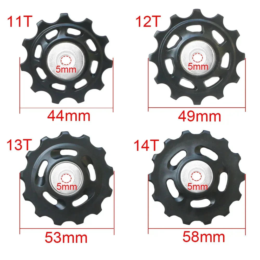 Description Picture 3 of item11T 12T 13T 14T Bearing MTB Bicycle Rear Guide Wheel Road Bike Jockey Rear Derailleur Pulley Roller for Shimano Sram Repair Kit