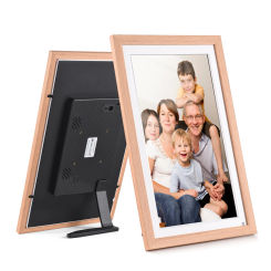 15.6 Inch Large WiFi Digital Photo Frame Cloud Digital Picture Frame 1920*1080 IPS Screen APP Photos Sharing with Backside Stand