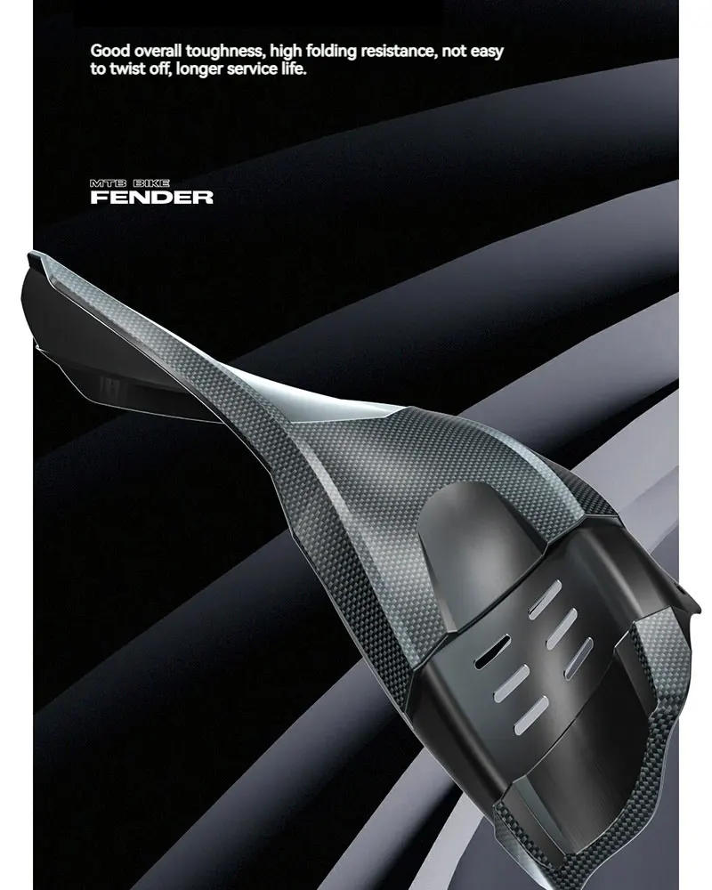 Description Picture 3 of itemBicycle Fenders Mountain Road Bike Mudguard Front Rear Tire Wheel Fender MTB Bicycle Mud Guard Fender Wings Cycling Accessories