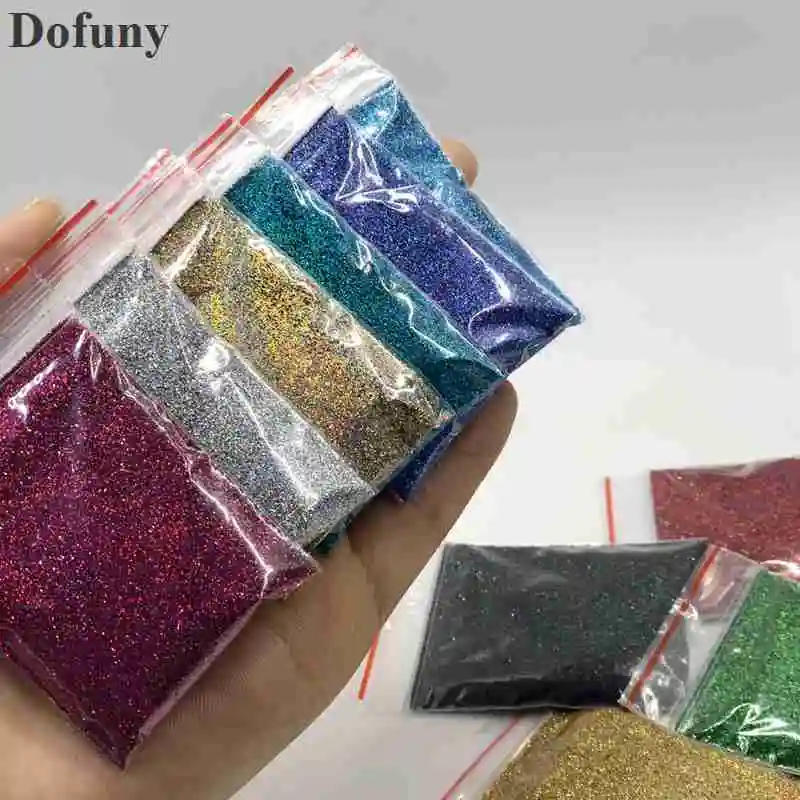 Description Picture 5 of item26Colors 0.2mm Laser Nail Glitter Powder Shiny Holographic Glitter For Cosmetic Nail Gel Polish Nail Craft Art Decoration 10g