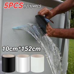 1-5PC Patch PVC Pipe Super Strong Waterproof Tape Stop Leaks Seal Repair Tape Performance Self Fix Tape Adhesive Insulating Duct
