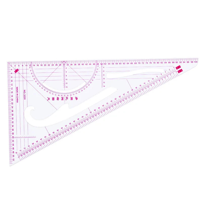 Description Picture 6 of itemFrench Curve Sewing Ruler Sewing Machine Ruler Cutting Ruler Clothing Sample Metric Rulers Sewing Accessories & Tools Drawing