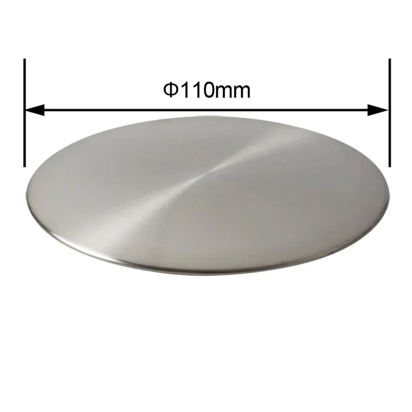 Description Picture 5 of itemSink Drain Cover Stainless Steel Kitchen Drain Seal Cover Sink Accessory 110/140mm Drainer Seal Stopper Drainage Tank Cover