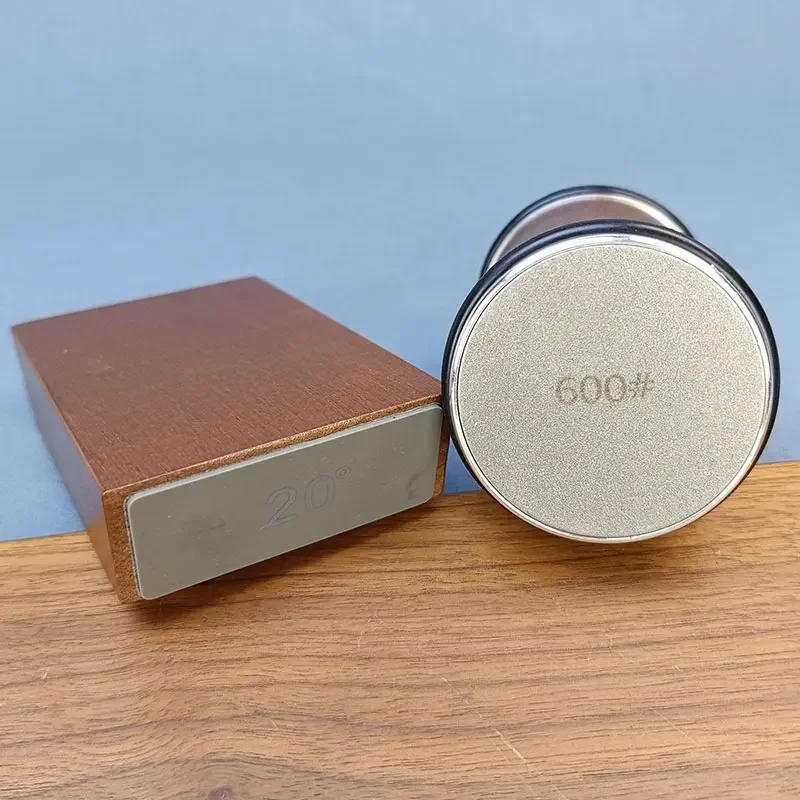 Description Picture 6 of itemRolling Knife Sharpener for Straight Edge, Knife Sharpener Kit with 15 & 20 Degree Magnetic Angle for Kitchen Knives whetstone