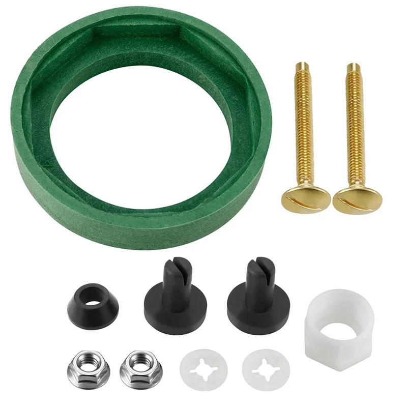 Description Picture 5 of item2 Packs Toilet Tank To Bowl Coupling Kit,AS738756-0070A For 3IN Toilet Tank Gasket For Most Flush Valve Opening Tanks