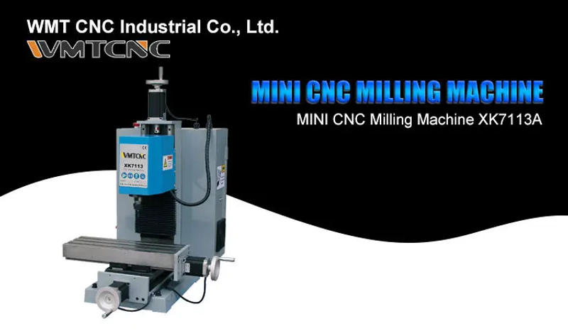 Description Picture 2 of itemXK7113A 3 axis cnc metal milling machine for hobby users