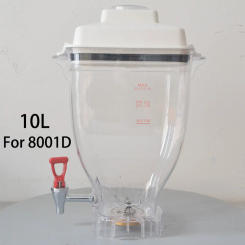 Large Capacity 10L PC Cup Replacement Parts for Food Blender LY-8001D Juicer Blender Mixer Kitchen Jar PC Jar with Blade Faucet