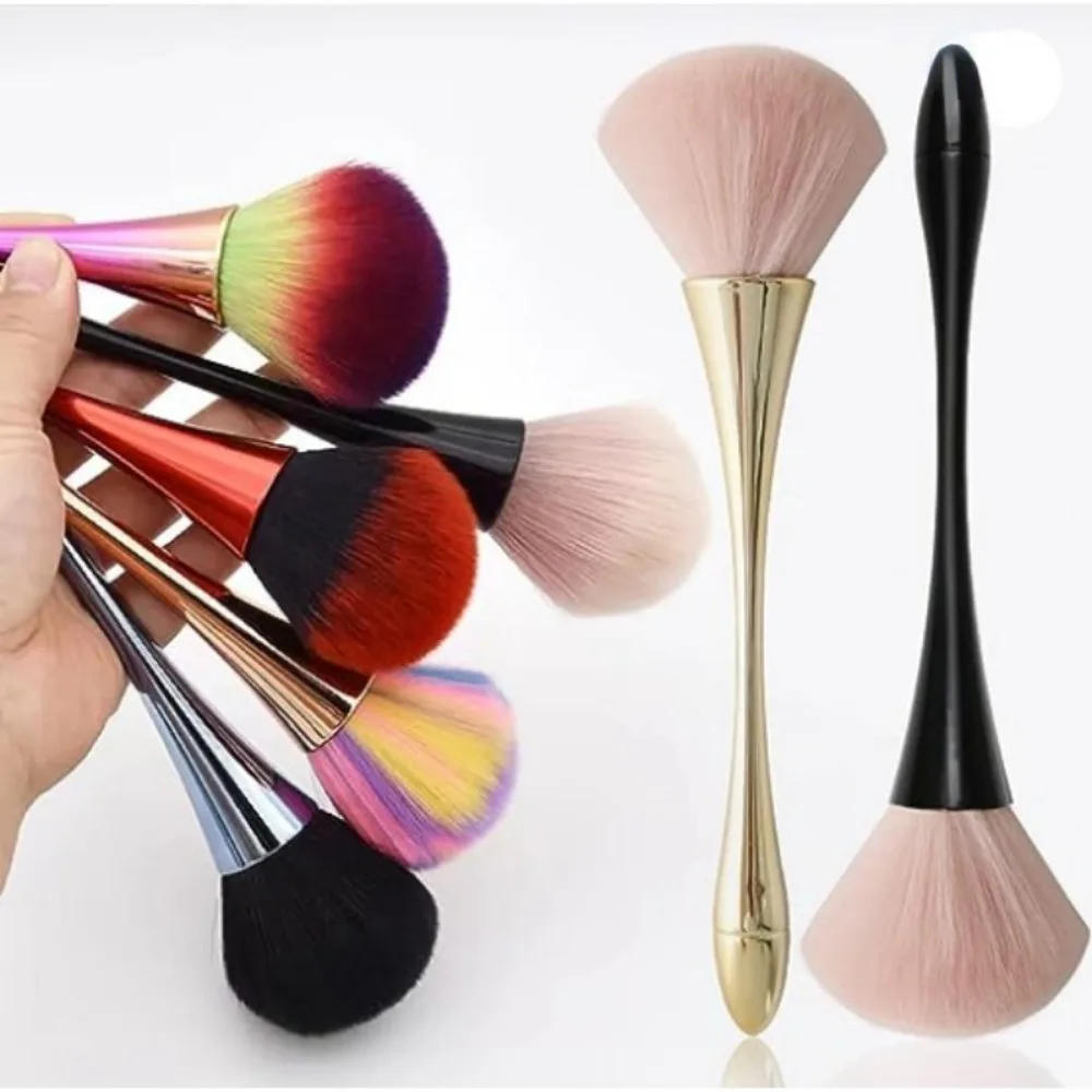 Description Picture 4 of itemNail Dust Remove Clean Brush Manicure Beauty Brush Blush Powder Nylon Brushes Fashion Gel Nail Accessory Design Material Tool