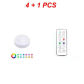 4PC Lamp 1PC Remote