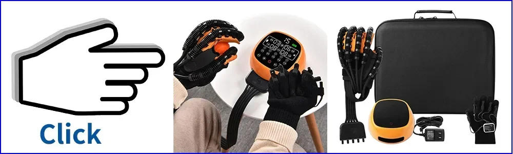 Description Picture 3 of itemRobot Gloves Hand Rehabilitation Automatic Finger Robot Stroke Hand Exerciser Hemiplegia Devices Physiotherapy Infarction Device