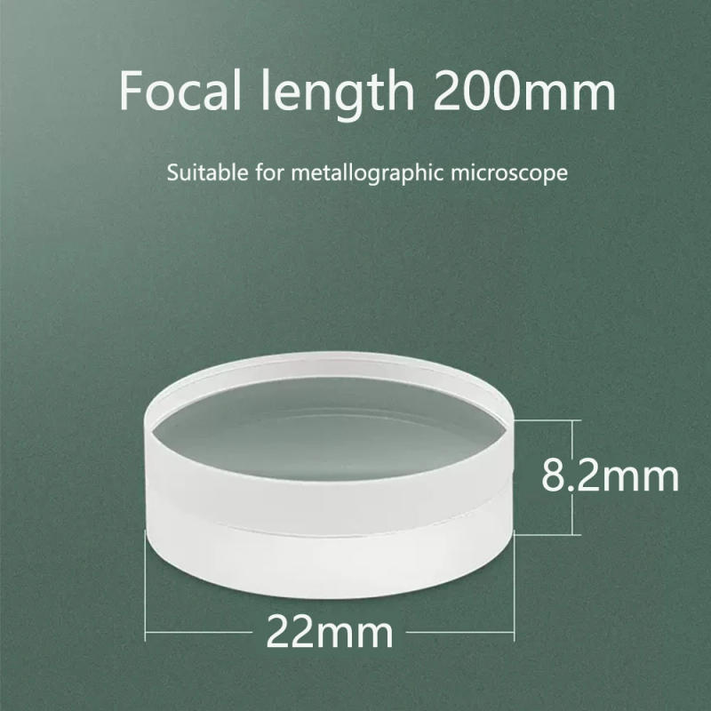Description Picture 4 of itemDiameter 22mm 23mm Infinitesimal Microscope Objective Tube Lens Focal Length 180mm 200mm Doublet Glued Optical Lenses