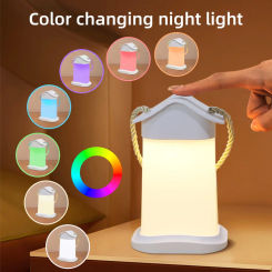 Stepless Dimmable LED Night Light Touch Bedside Lam USB Portable LED Table Lamp for Bedroom Decor Sleeping Night Light Kid Gift