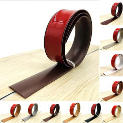 1 Pcs Door Seal Strip  Floor Transition Strip Simple Installation Easy Cut PVC Edge Guard Seamless Floor Corner Cover