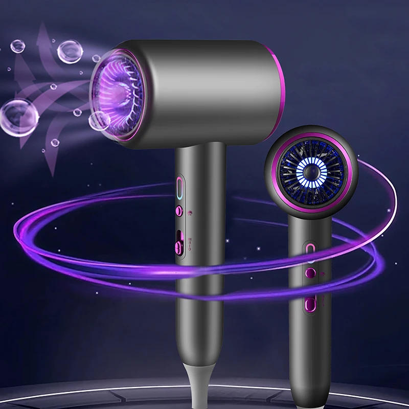 Description Picture 2 of itemProfessional 6-speed wind temperature powerful fast hair dryer, hot and cold air constant temperature hair care hair dryer