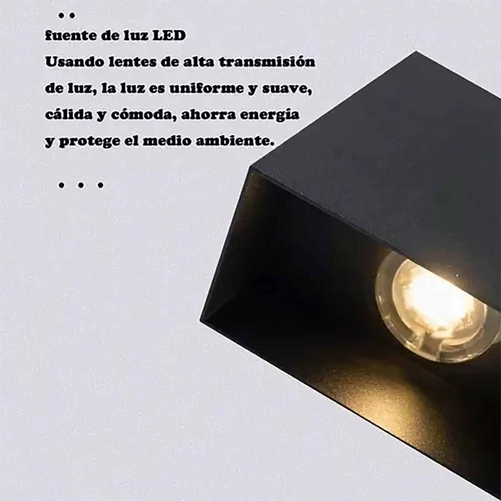 Description Picture 4 of itemLED Modern Wall Sconce Indoor Wall Mount Light for Living Room Up Down Aluminum Indoor LED Wall Mounted Lamp for Bedroom Hallway