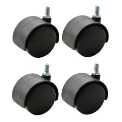 4 Pcs Swivel Casters Replacement Chair Wheels Home Office Accessories Heavy Duty for Computer