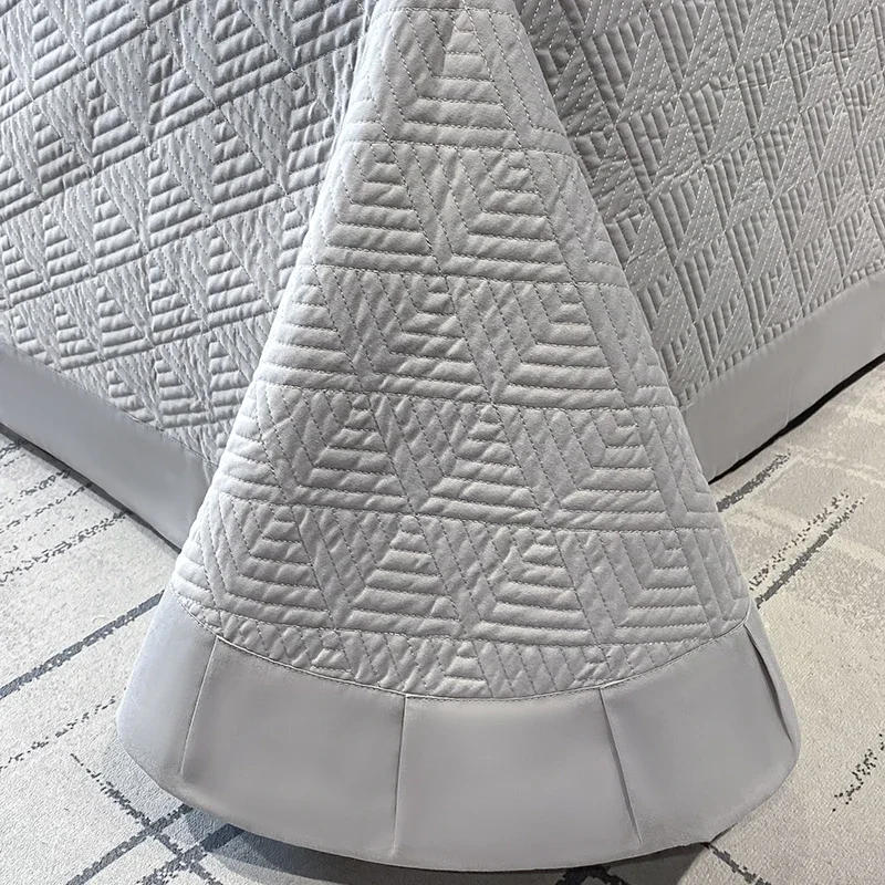 Description Picture 6 of itemCotton Bedspread on the bed cover full set bedspreads for double bed sheets set Mattress topper stitch blanket mattress covers