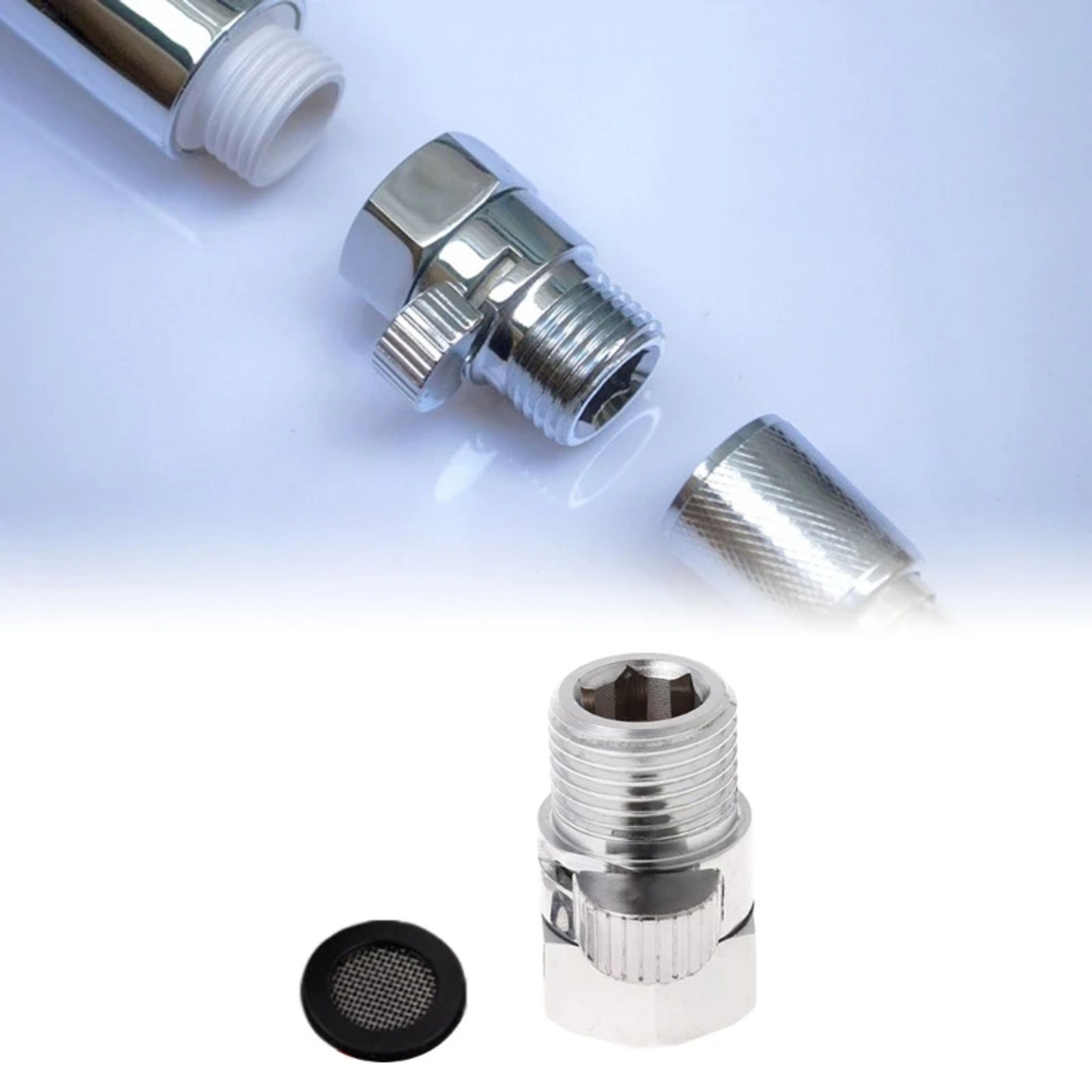 Description Picture 3 of itemFull Brass G1/2" Quick Control Shut-OFF for Valve For Shower for Head Hand