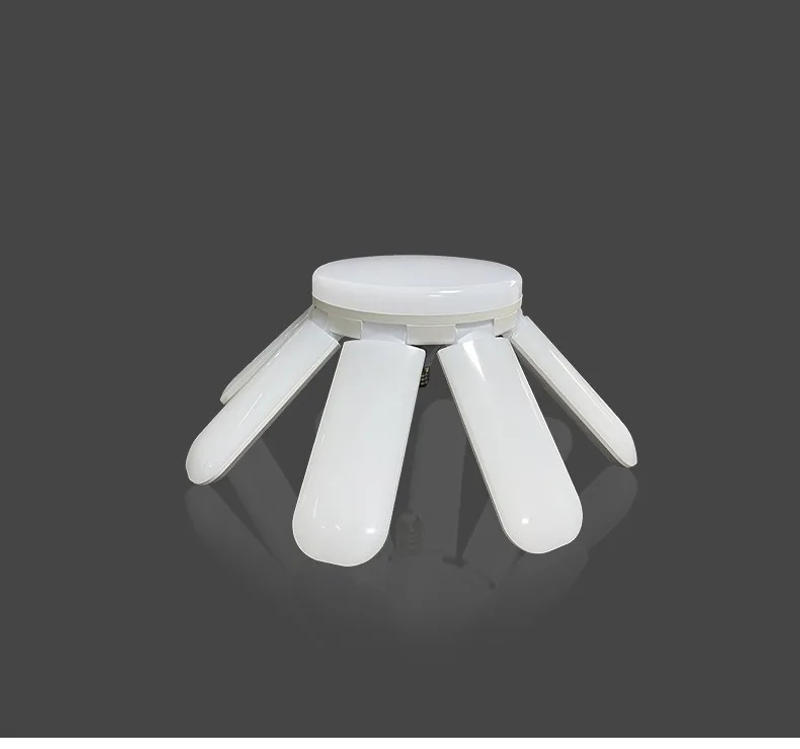 Description Picture 6 of itemEnergy Saving LED Ultra Bright 6-Leaf 8-Leaf 200W UFO Hanging E27 High-Power Garage Building Folding Garage Light LED Bulb Light