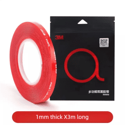 3M 4910 Clear Double Sided Acrylic Foam Tape, Replace Rivets, Spot Welds, Liquid adhesives 3M VHB Heavy Duty Mounting Tape